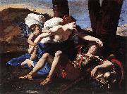 Rinaldo and Armida 1625Oil on canvas Nicolas Poussin